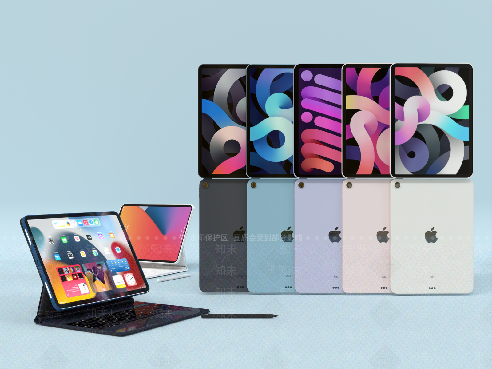 平板电脑SU模型下载【ID:1142178533】