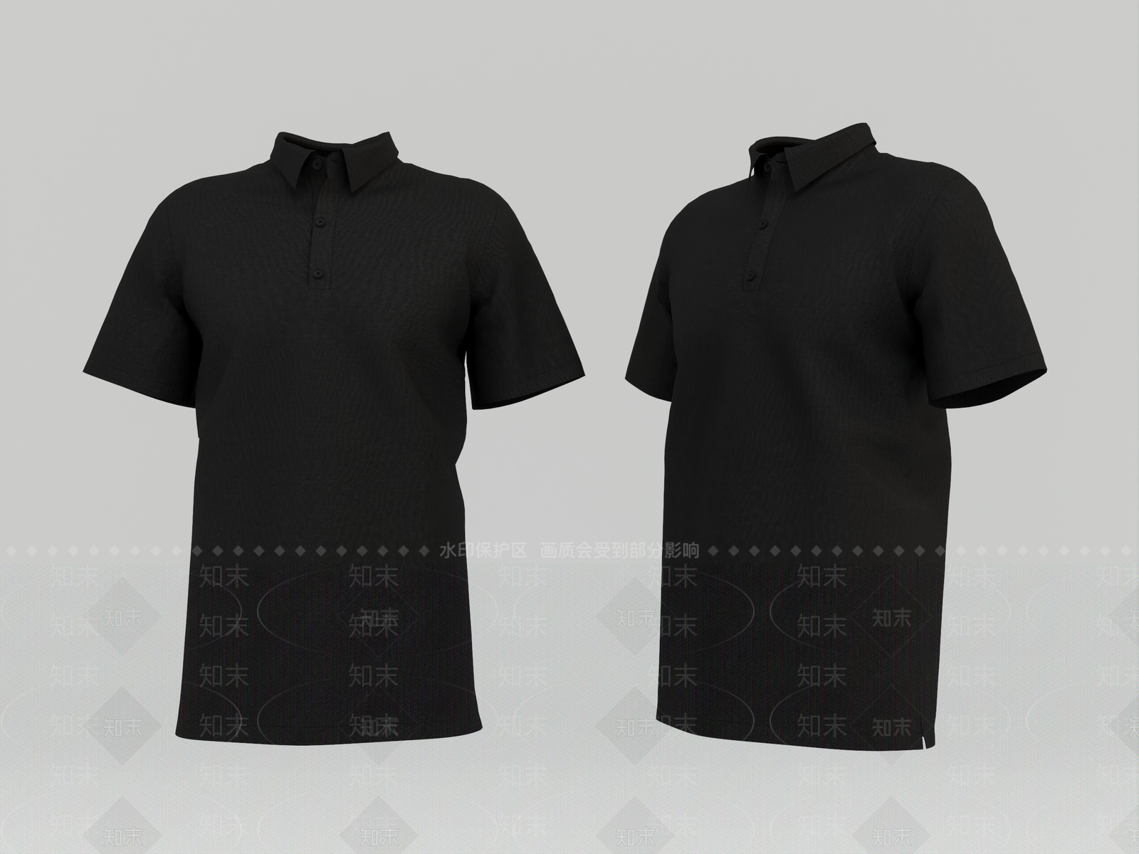 POLO衫SU模型下载【ID:1142192124】