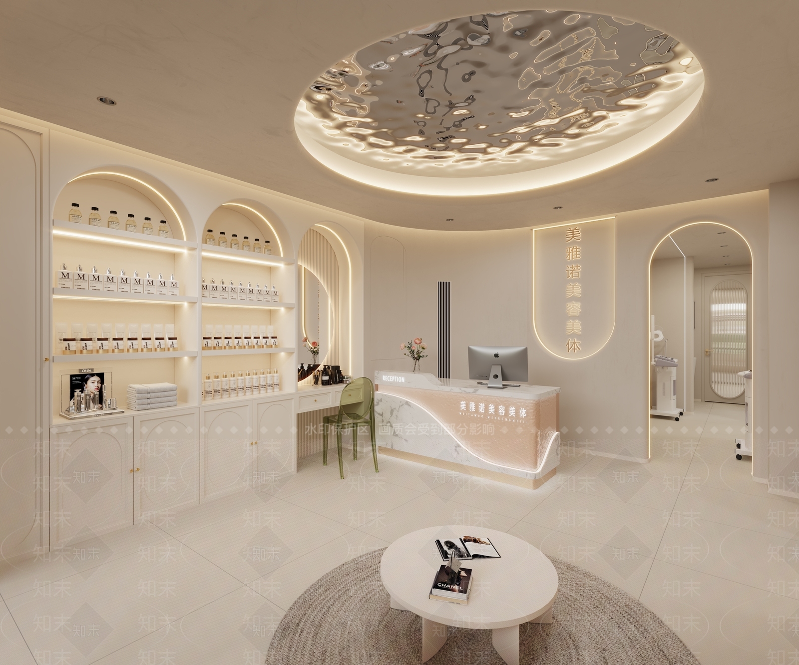 美容SPA店3D模型下载【ID:1142195856】