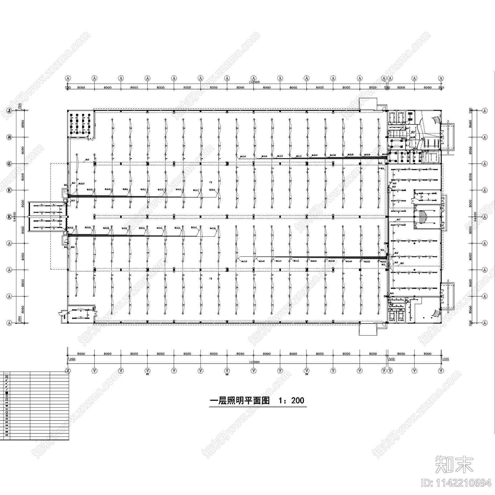 工业园工厂厂房建筑电气施工图下载【ID:1142210694】