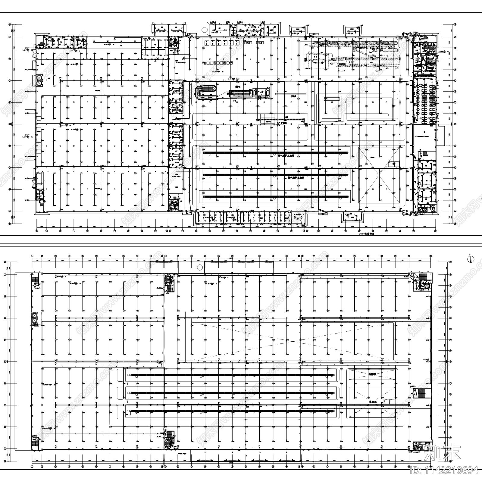 工业园工厂厂房建筑电气施工图下载【ID:1142210694】