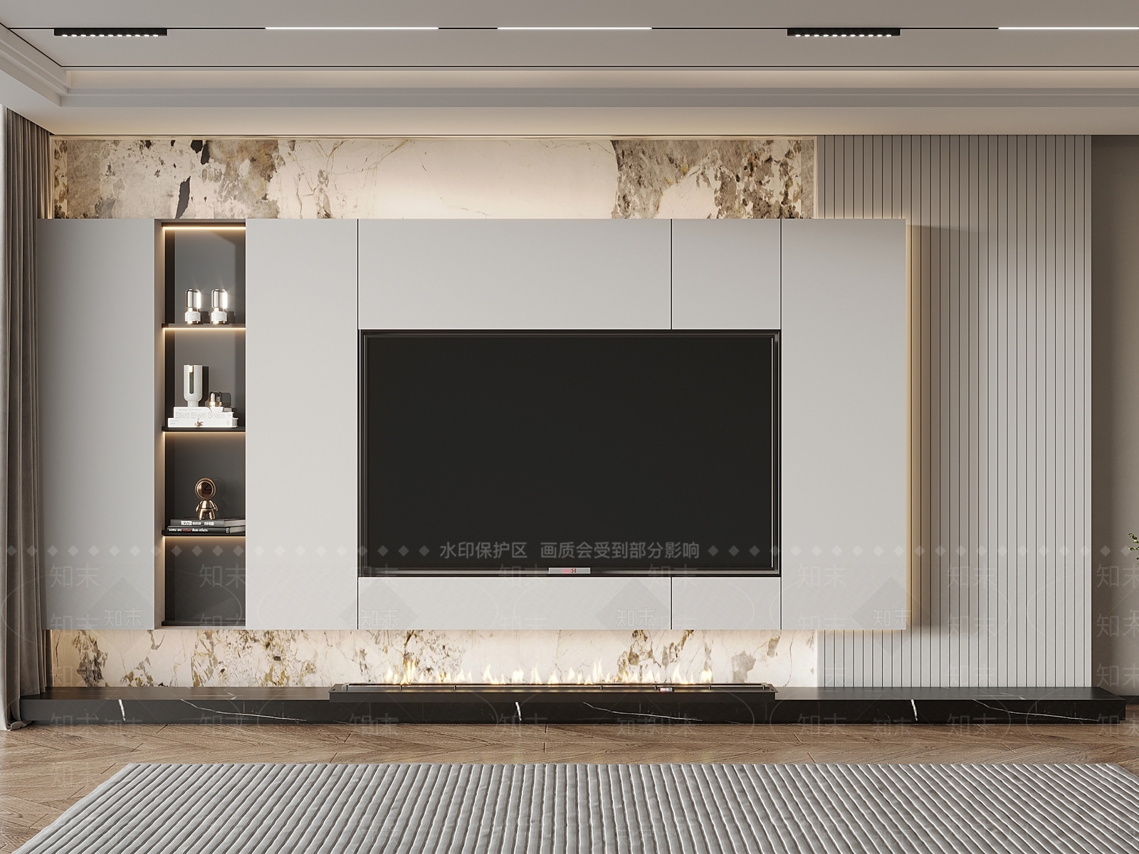 现代轻奢3D模型下载【ID:1142230892】_知末3d模型网