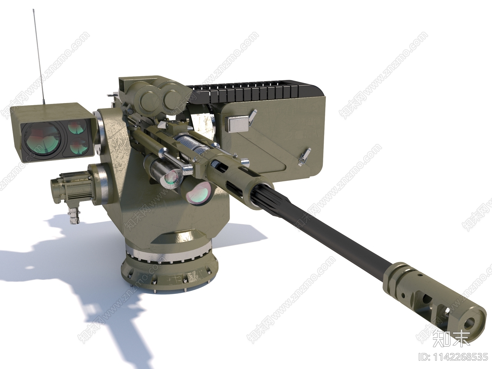 现代风格武器3D模型下载【ID:1142268535】