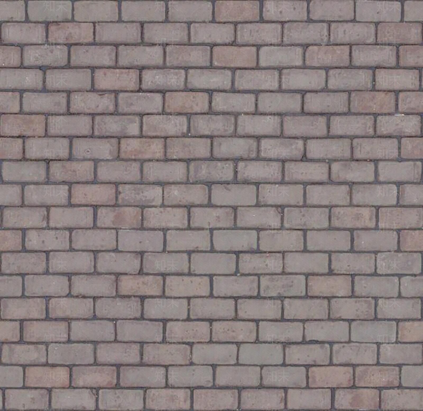 人行道透水砖路面贴图下载【ID:1142300482】