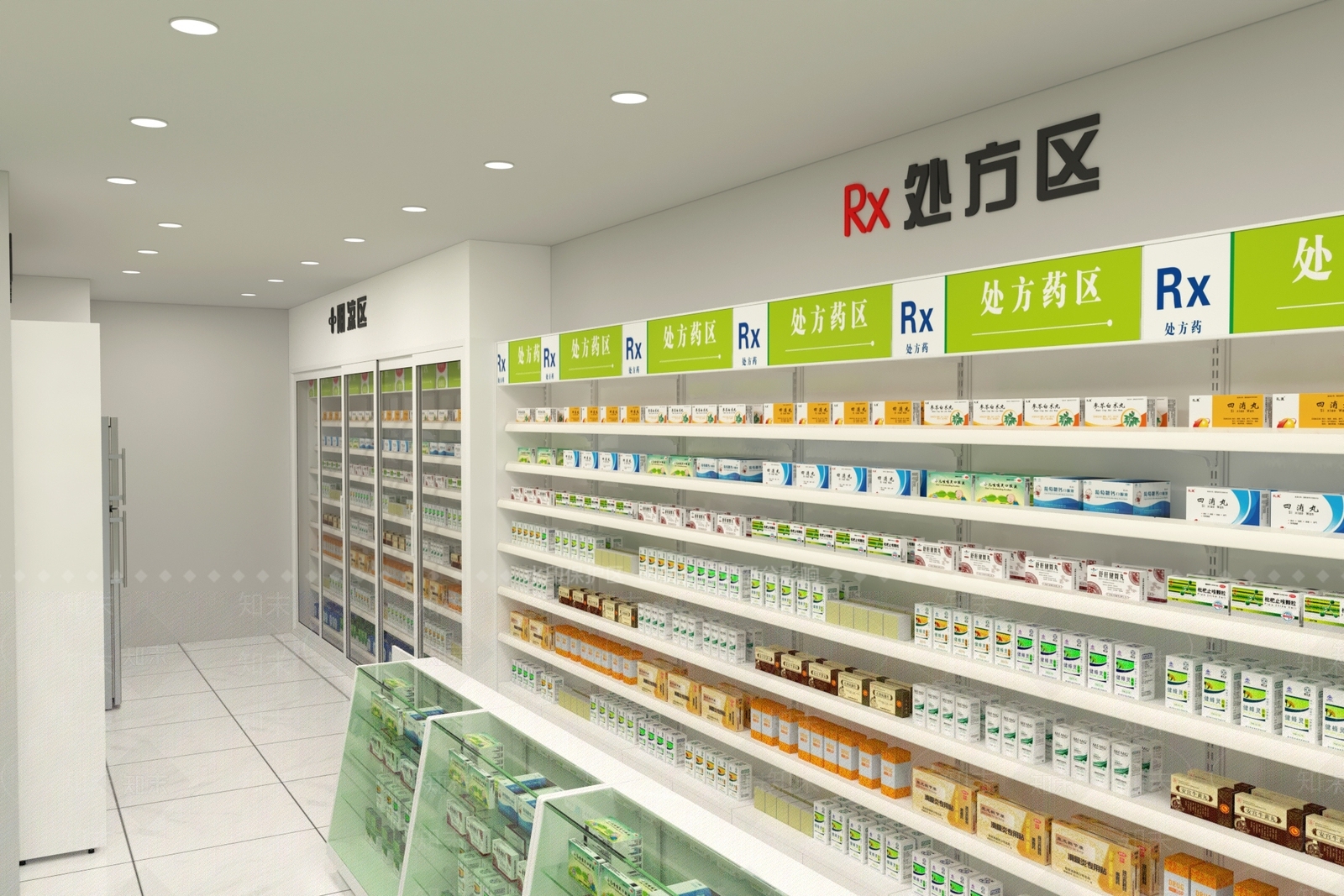 药店3D模型下载【ID:1142318437】