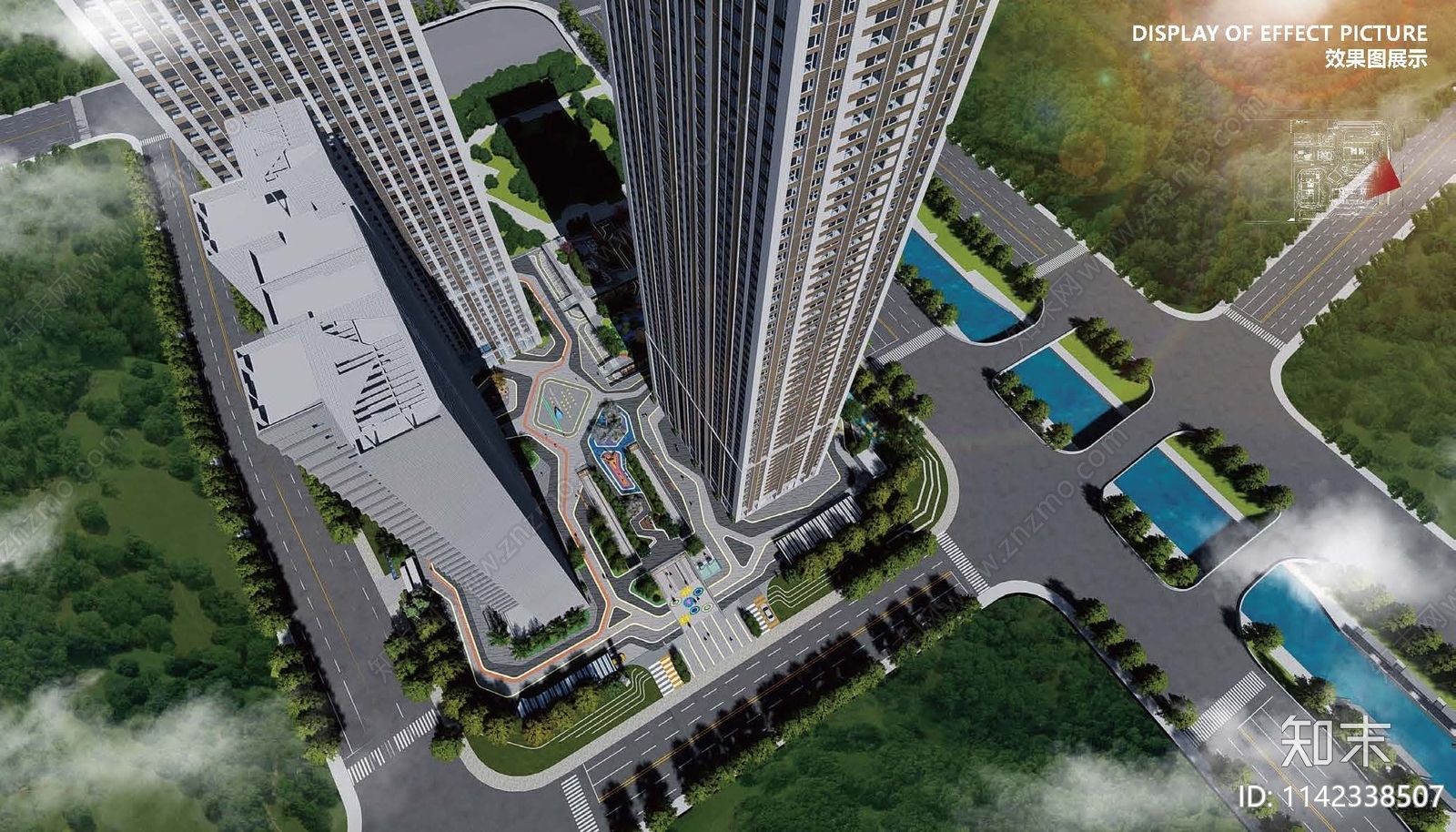 武汉四新地块商业综合体景观方案文本下载【ID:1142338507】_【知末方案文本库】