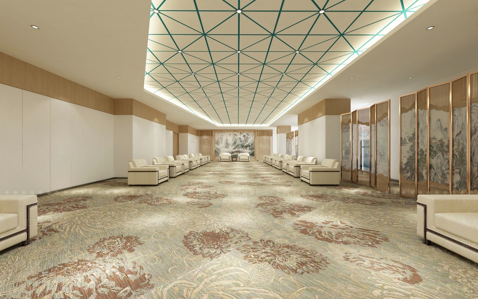 城市接待厅3D模型下载【ID:1142350044】