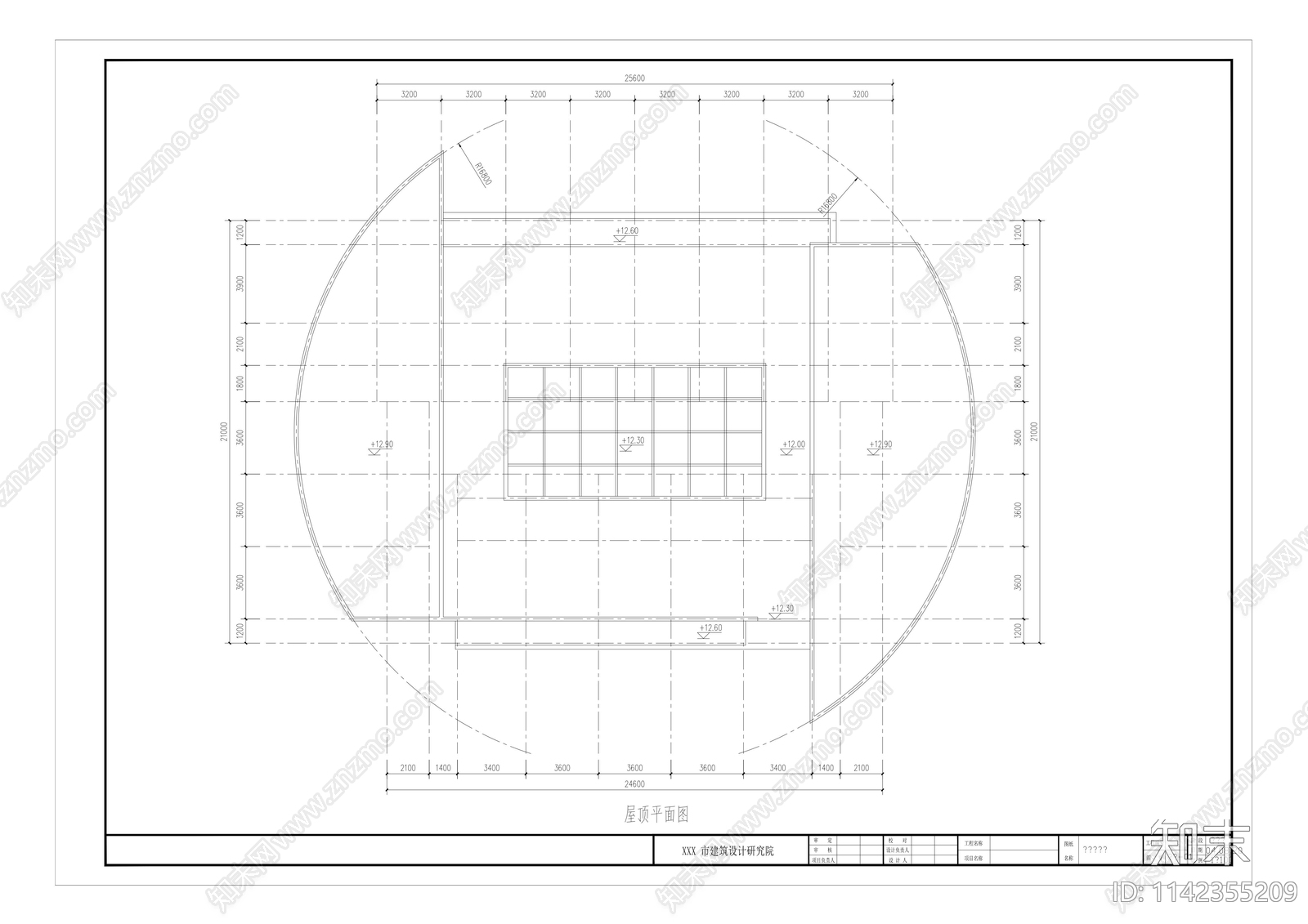 教工宿舍建筑cad施工图下载【ID:1142355209】