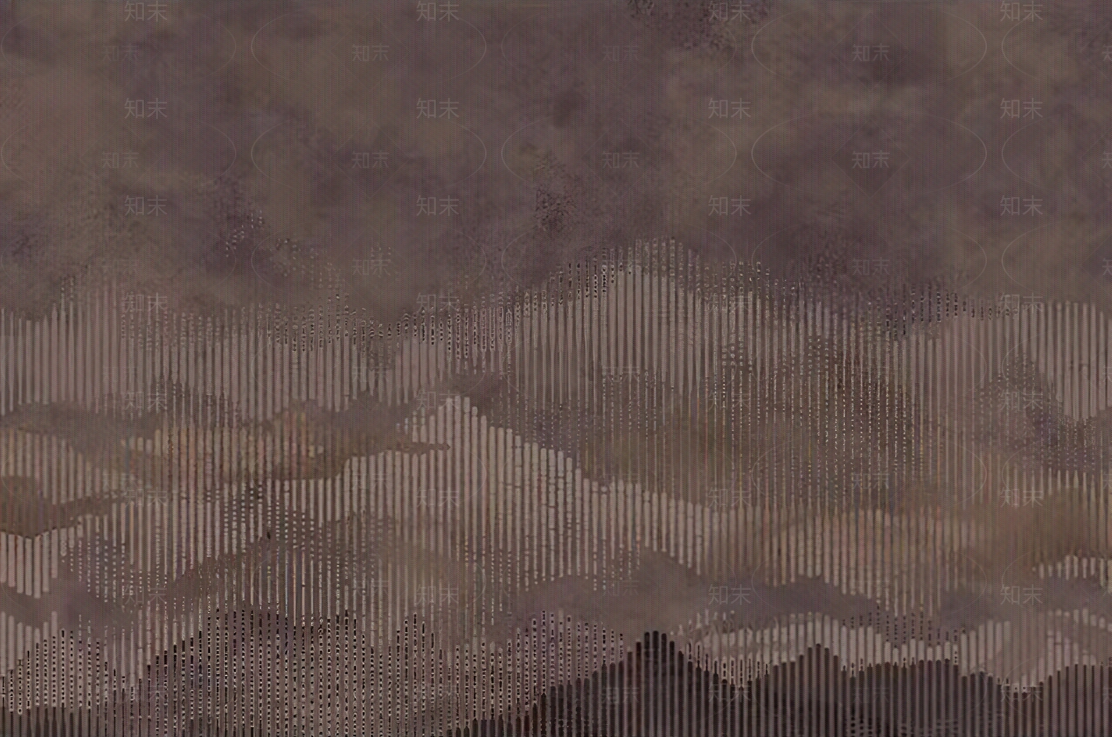 新中式复古山水壁纸贴图下载【ID:1142359836】