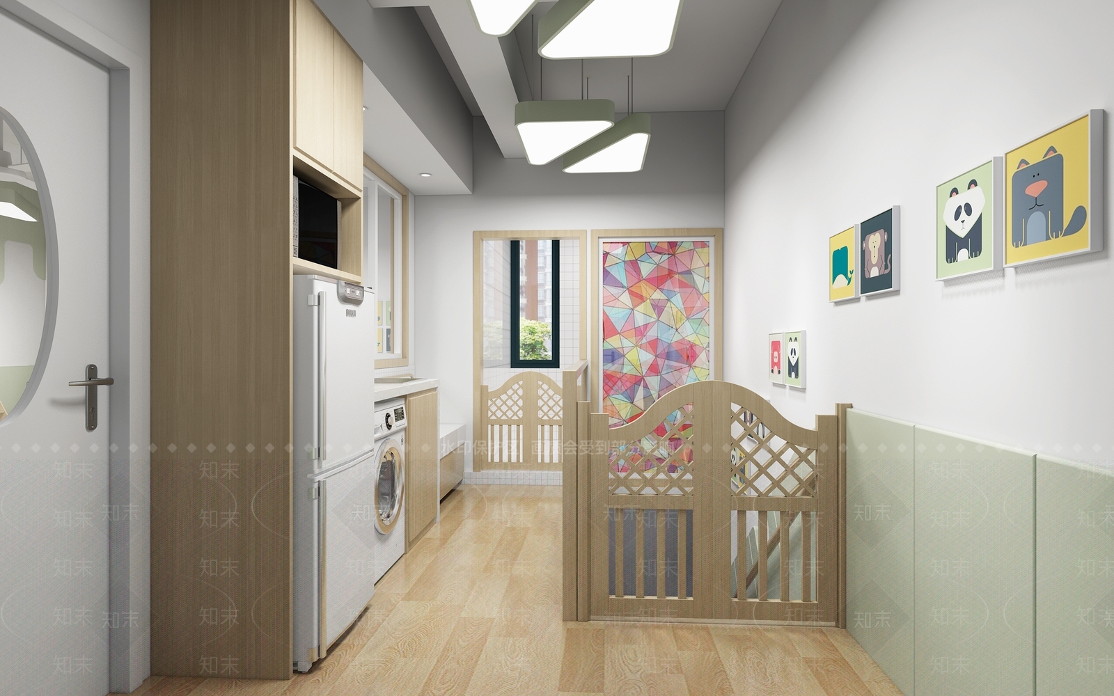 幼儿园3D模型下载【ID:1142384870】