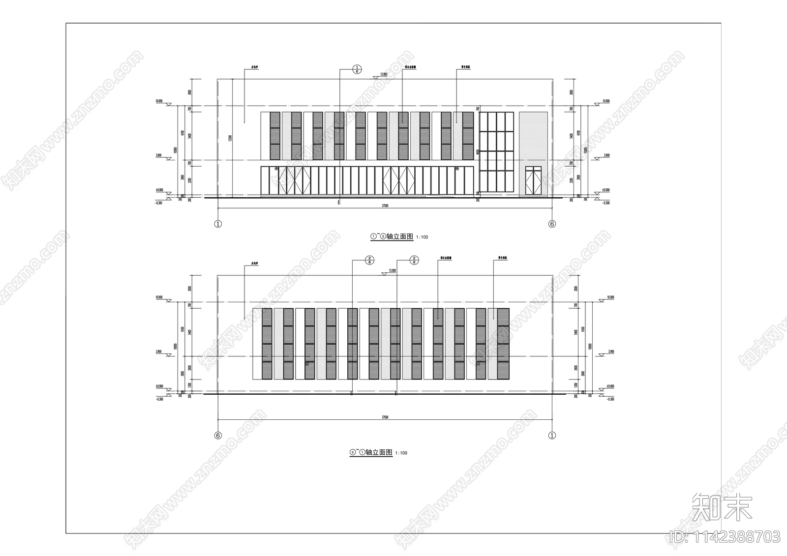 福宏小学建筑cad施工图下载【ID:1142388703】