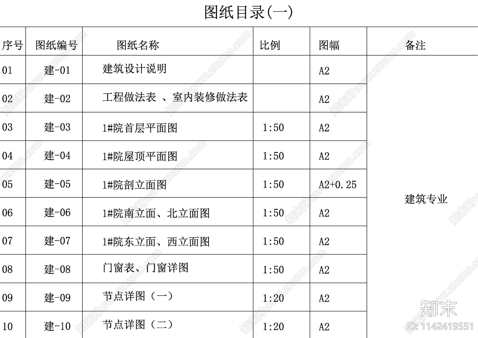 张家口北方民宿小水峪建筑cad施工图下载【ID:1142419551】