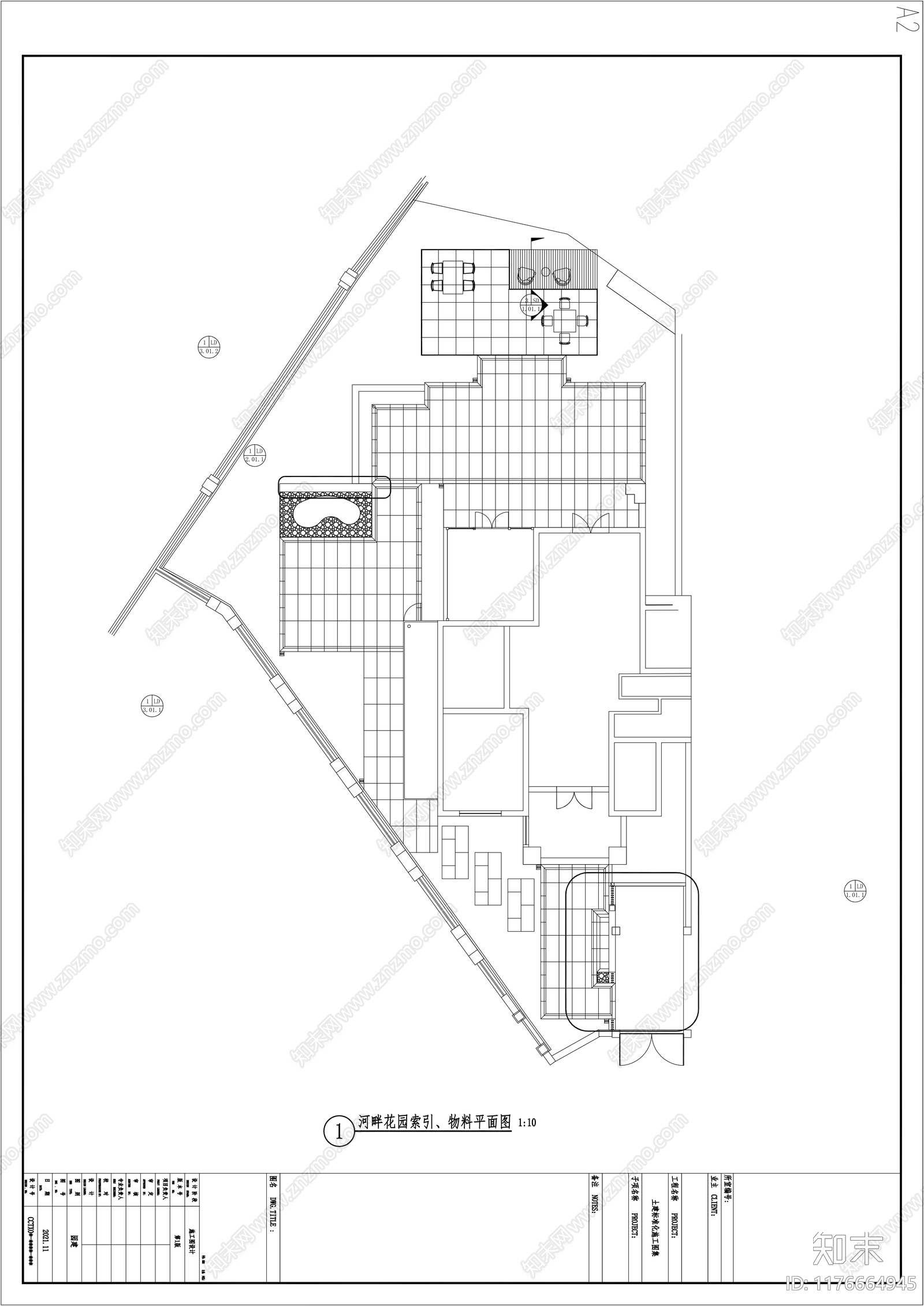 庭院景观施工图下载【ID:1176664945】