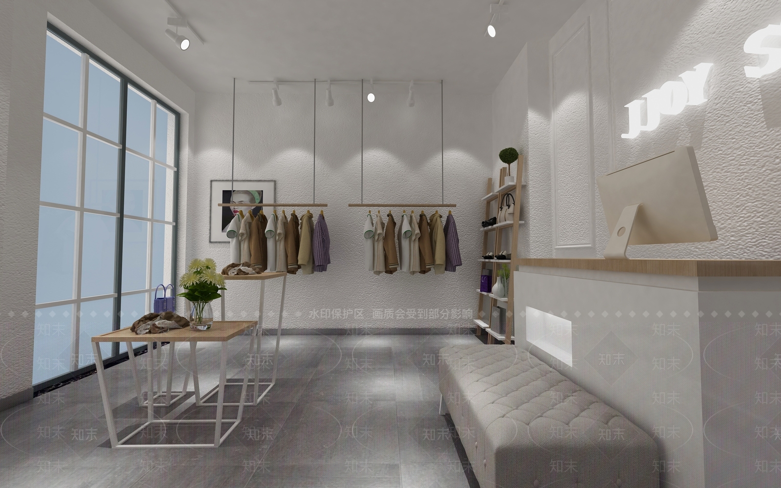 女装专卖店3D模型下载【ID:1142422424】