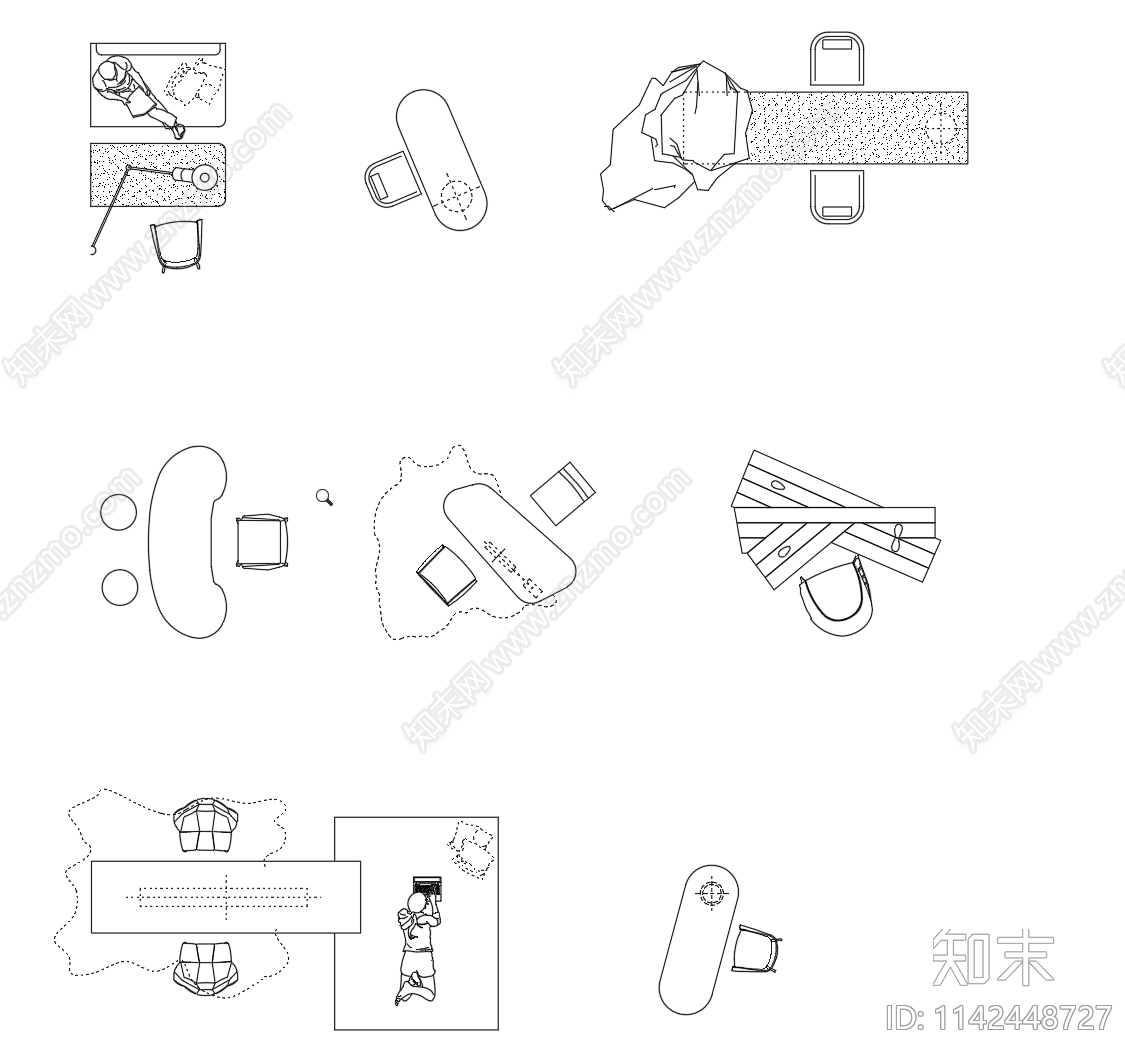 办公桌施工图下载【ID:1142448727】