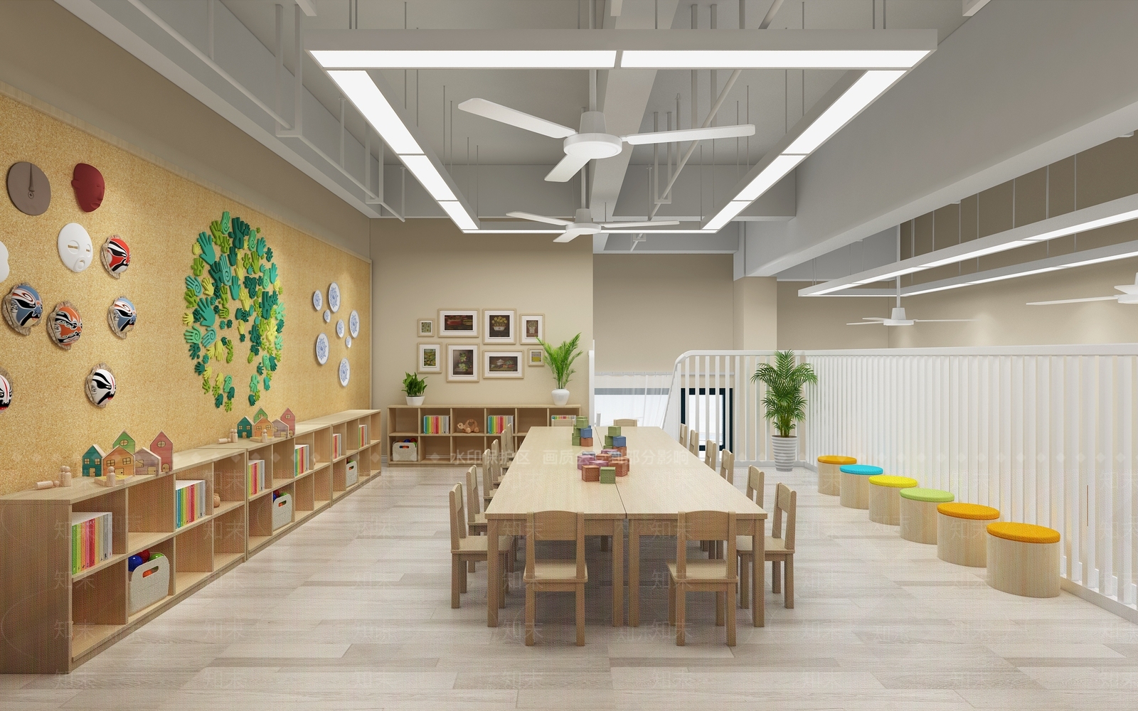 幼儿园3D模型下载【ID:1142455769】