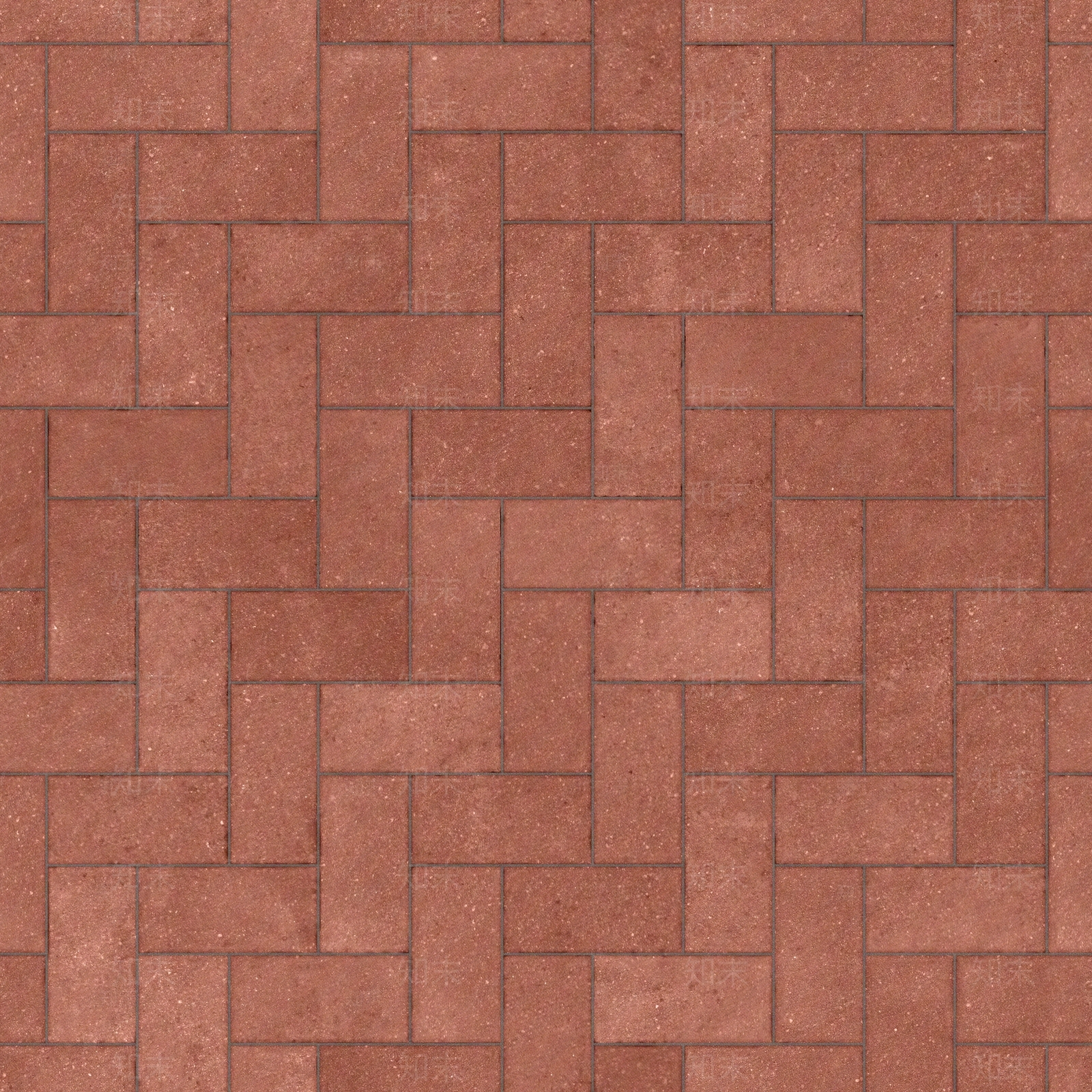 红色水泥广场砖人行道透水砖贴图下载【ID:1142461905】