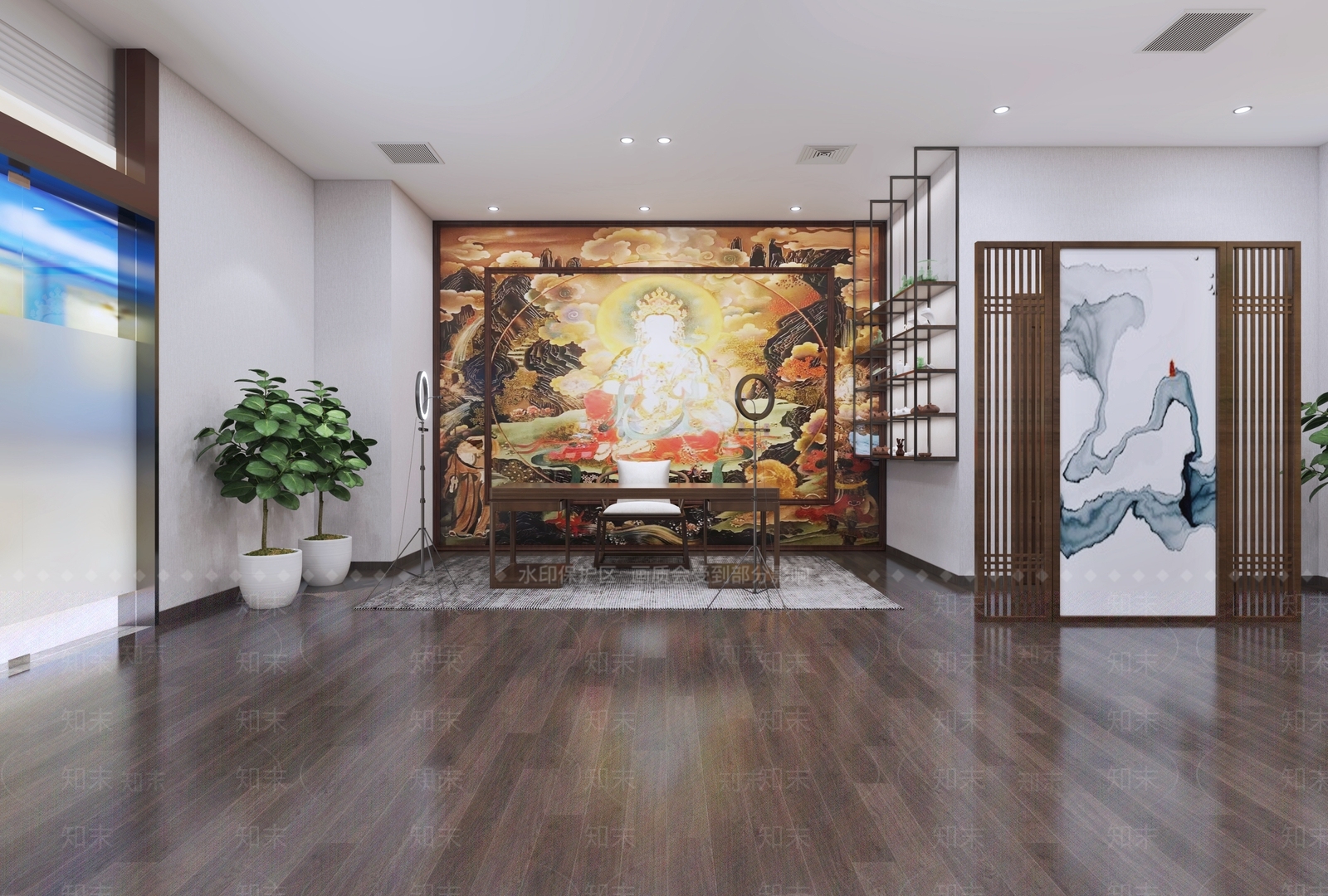 珠宝店直播间3D模型下载【ID:1142467082】
