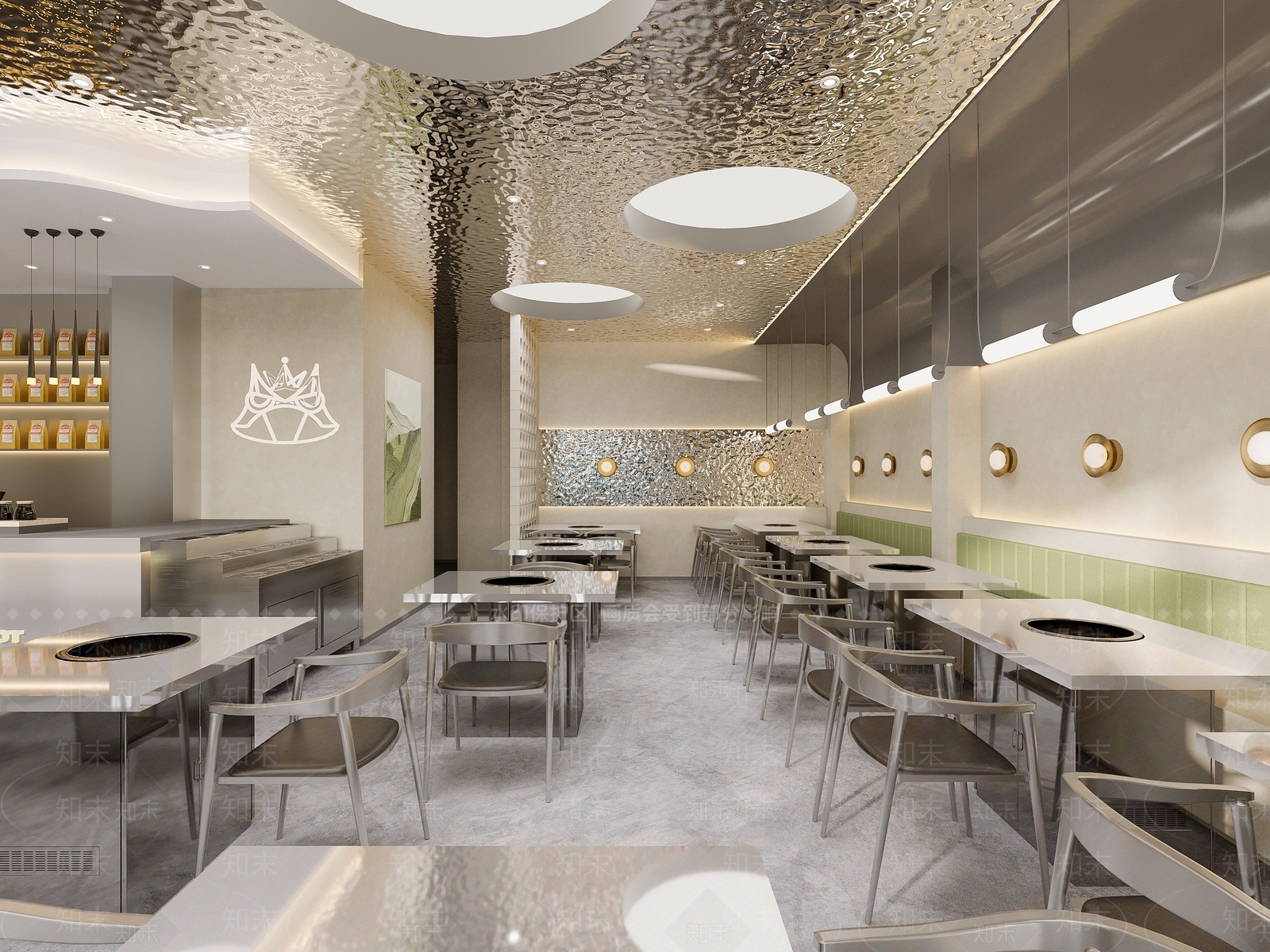 现代奶茶店3D模型下载【ID:1142472115】
