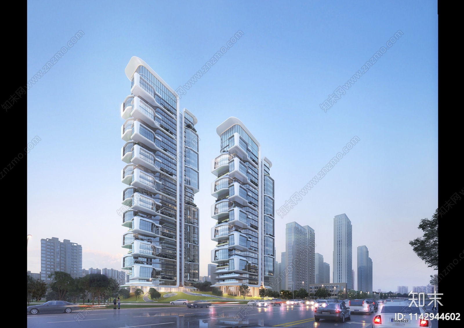 西安高新16亩项目规划建筑方案文本下载【ID:1142944602】_【知末方案文本库】
