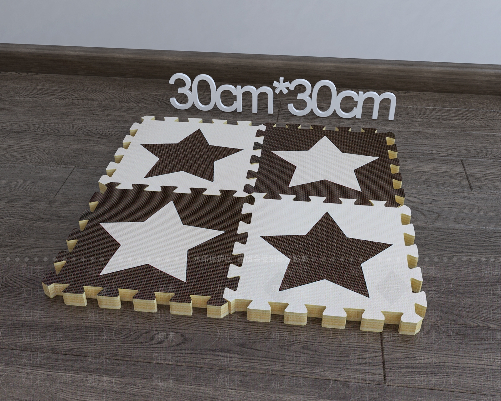 泡沫拼接地垫3D模型下载【ID:1142477165】