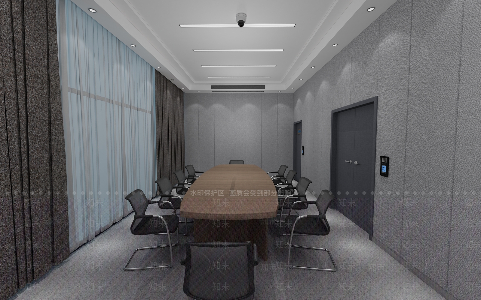 审讯室方案设计3D模型下载【ID:1142482650】_知末3d模型网