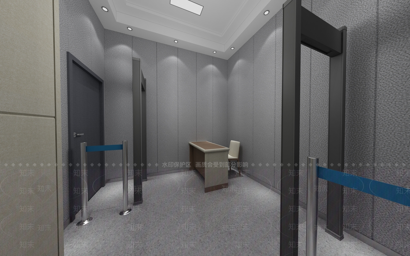审讯室方案设计3D模型下载【ID:1142482650】_知末3d模型网