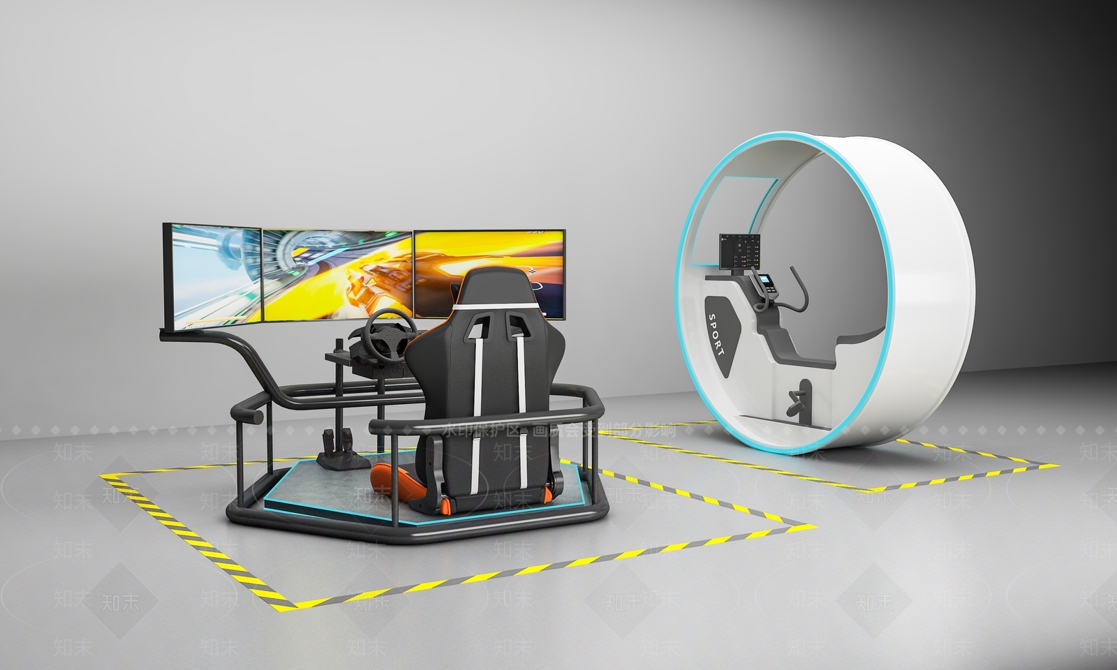 现代vr设备3D模型下载【ID:1142493158】