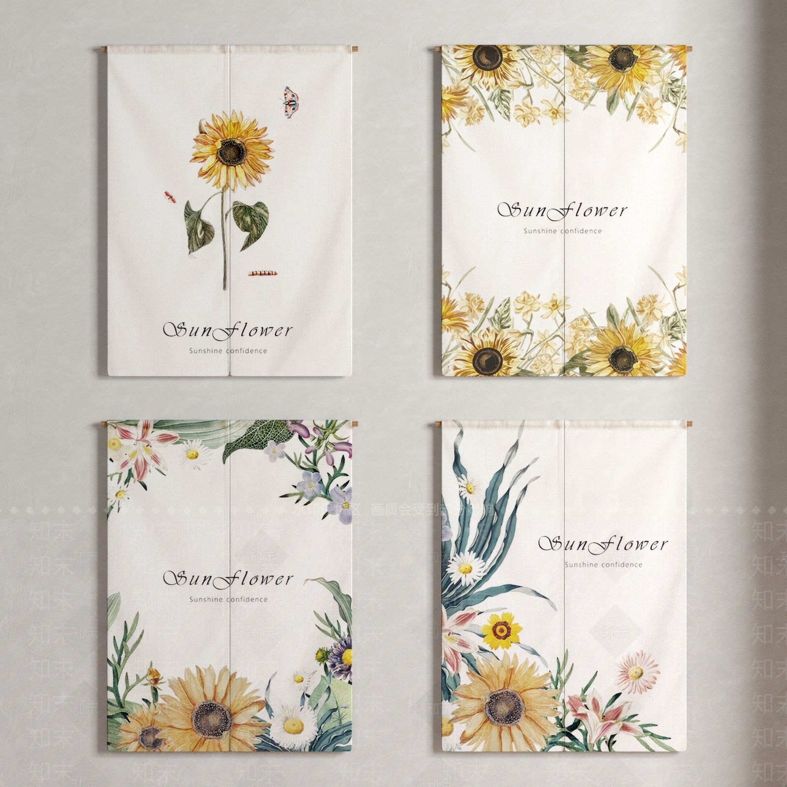 北欧门帘3D模型下载【ID:1142500726】