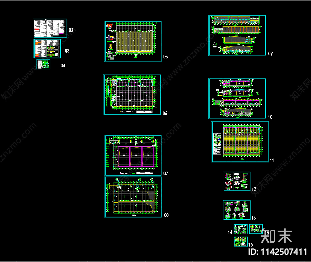供销冷库建筑cad施工图下载【ID:1142507411】