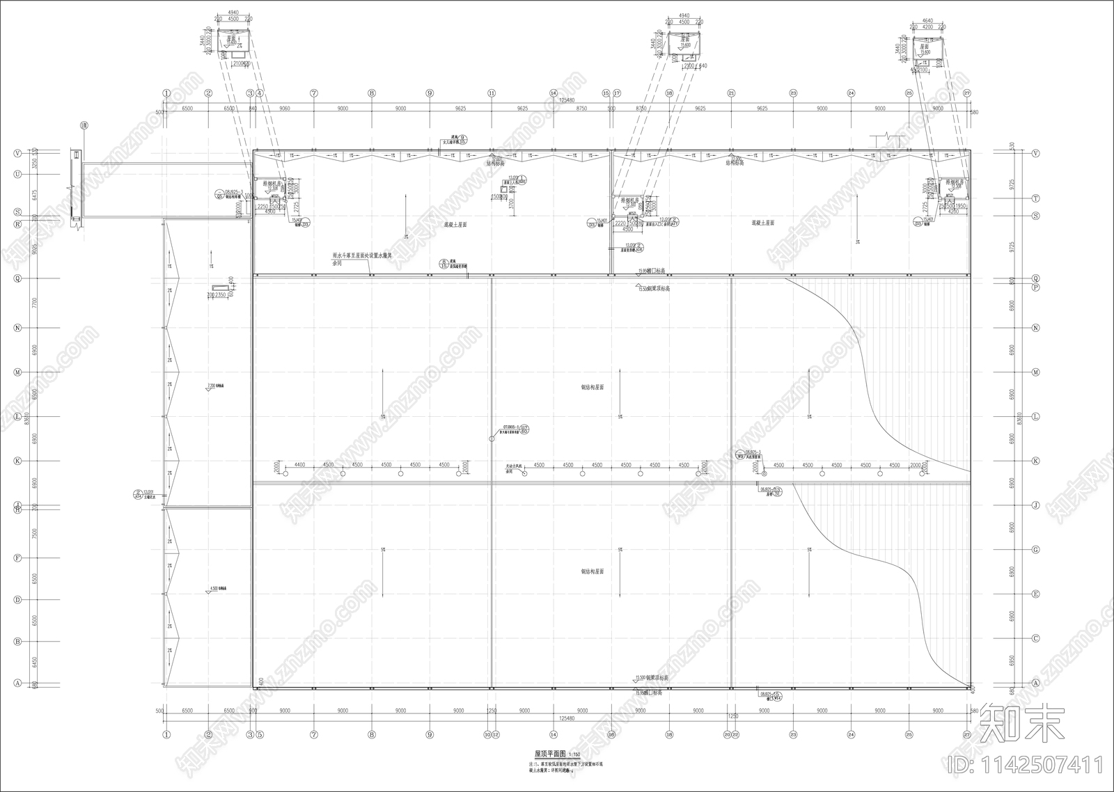 供销冷库建筑cad施工图下载【ID:1142507411】
