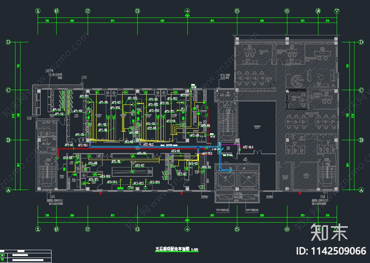 实验室电气给排水通风空调cad施工图下载【ID:1142509066】