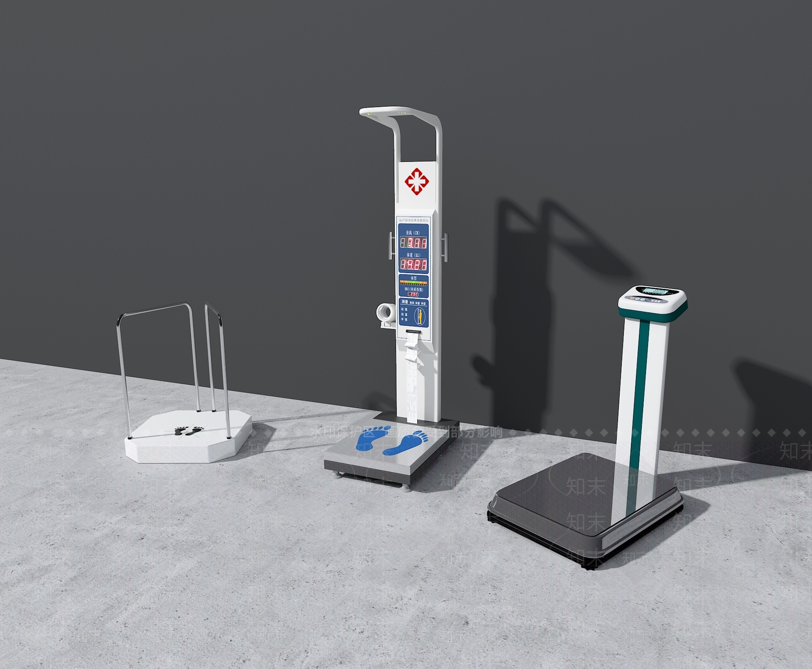 电子秤医用电子秤医疗电子秤减值电子秤减肥电子秤医院电子秤医用扶手电子秤3D模型下载【ID:1142511156】