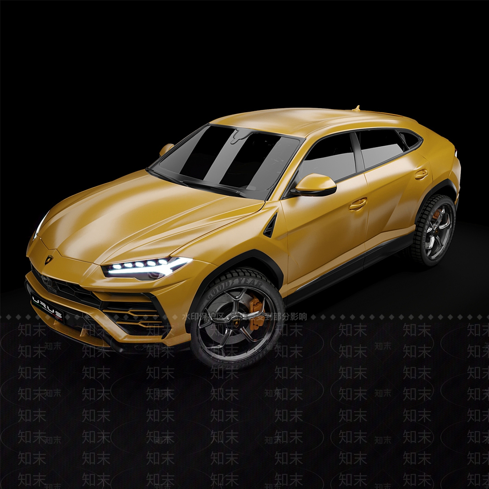 兰博基尼汽车3D模型下载【ID:1142514180】