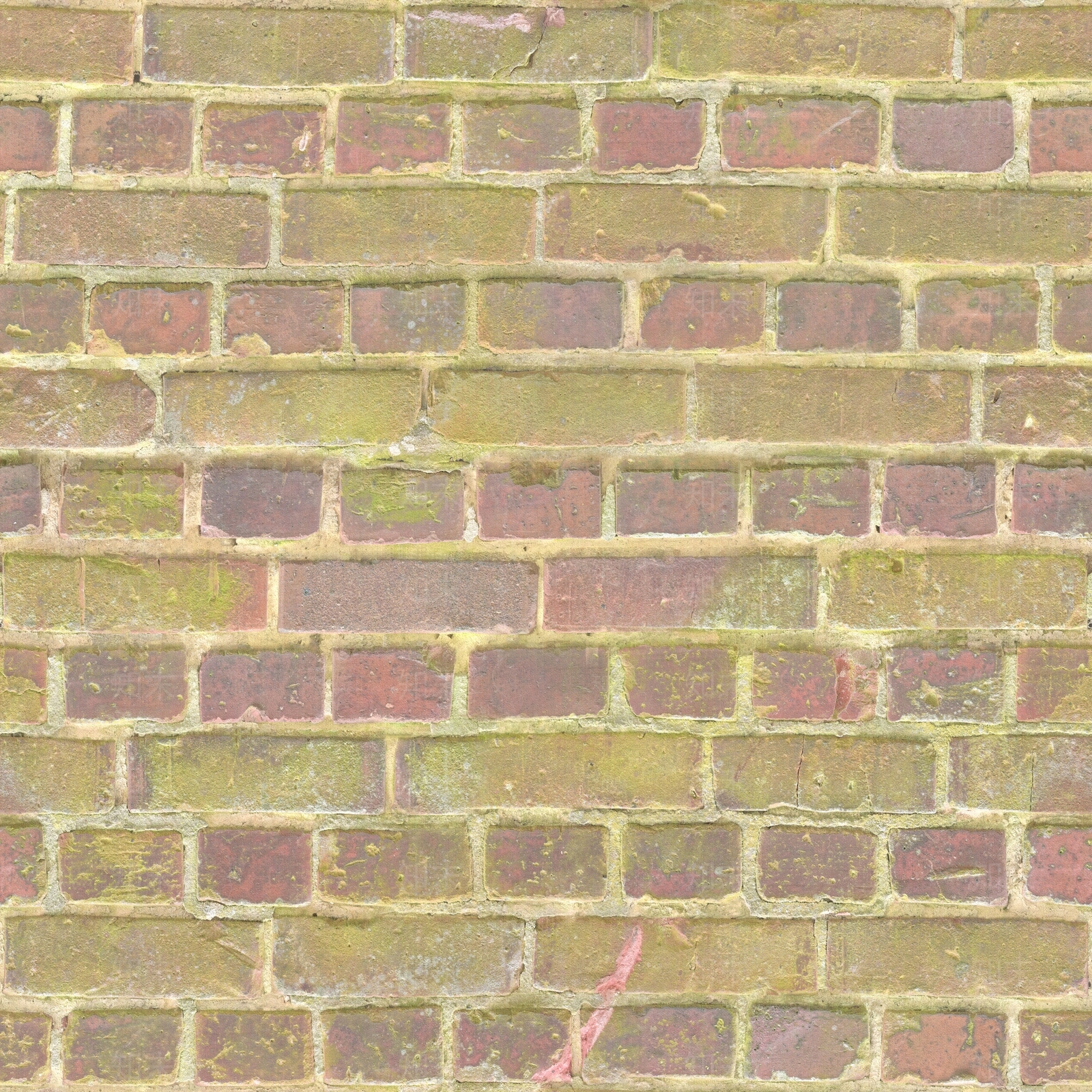 高清室外黄砖墙彩色砖墙灰砖复古砖墙做旧砖墙贴图下载【ID:1142534773】