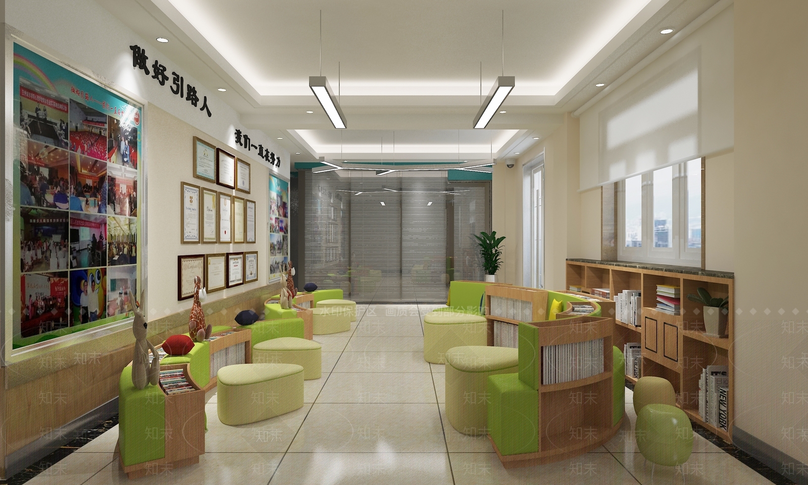 现代培训学校SU模型下载【ID:1142541106】