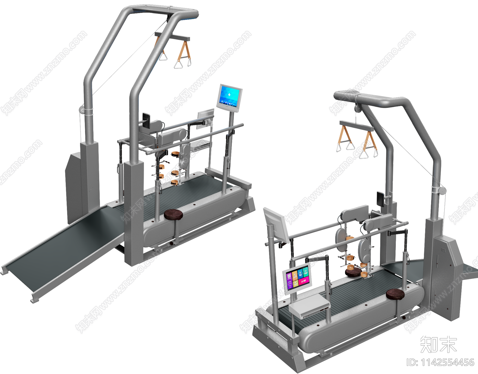 健身器材3D模型下载【ID:1142554456】