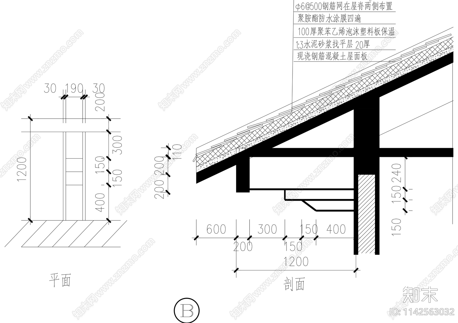 仿古建筑cad施工图下载【ID:1142563032】