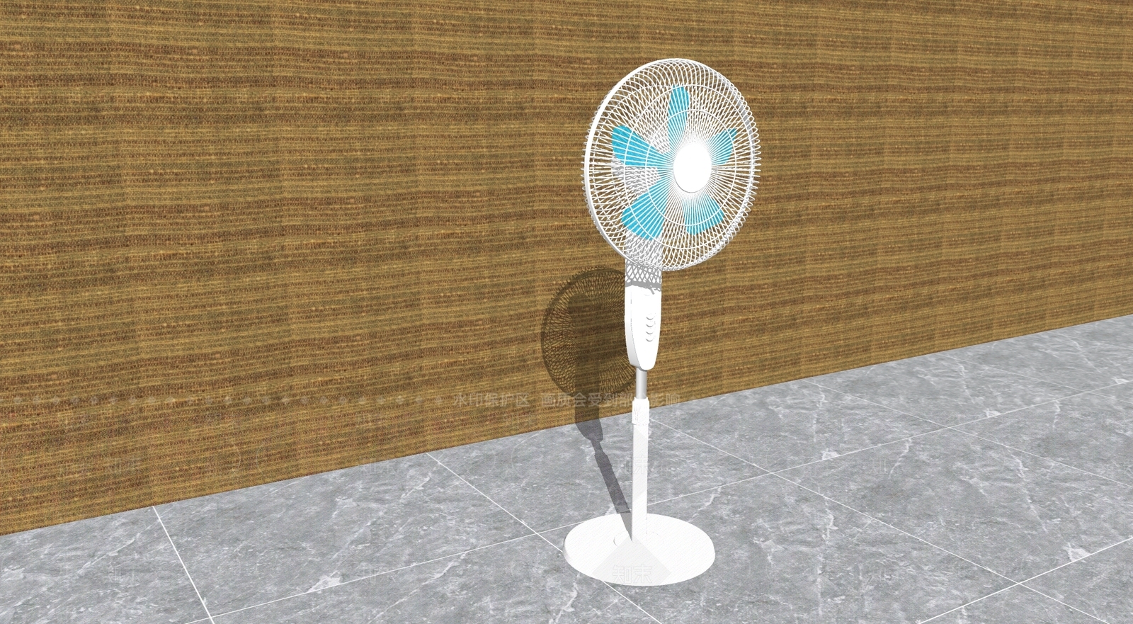 风扇SU模型下载【ID:1142569752】