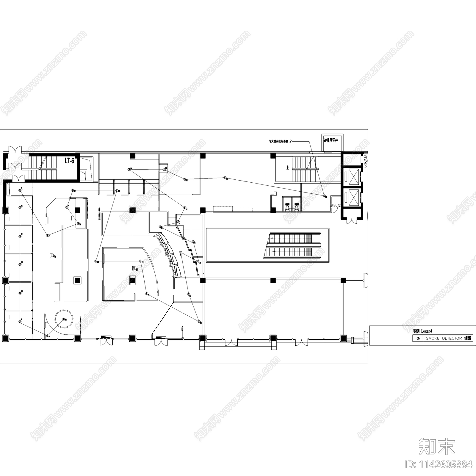 现代渣打银行亚奥广场店室内工装cad施工图下载【ID:1142605384】