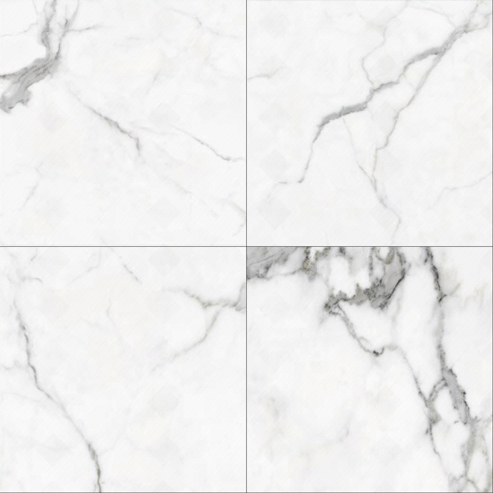 卡拉白地板大理石瓷砖贴图下载【ID:1142625340】