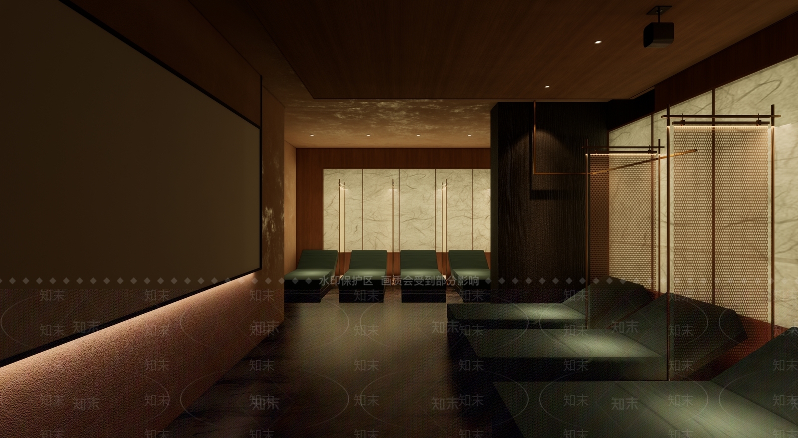 日式足浴按摩SU模型下载【ID:1142627930】