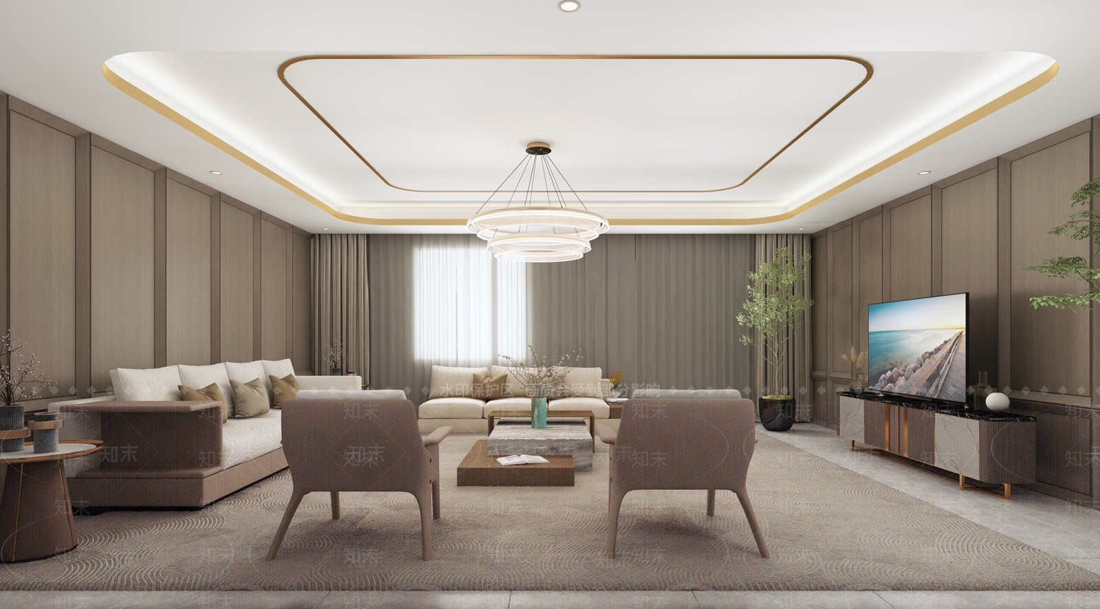 vip接待室3D模型下载【ID:1142627245】