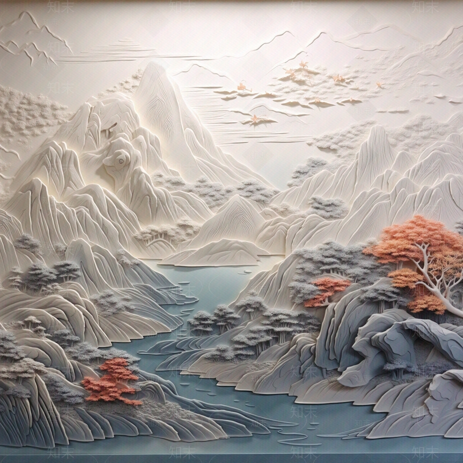 石雕高清贴图材质