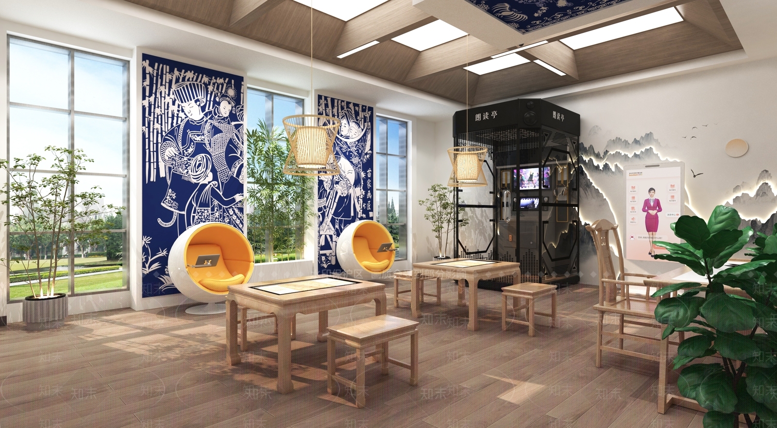 文化数字空间3D模型下载【ID:1142658382】