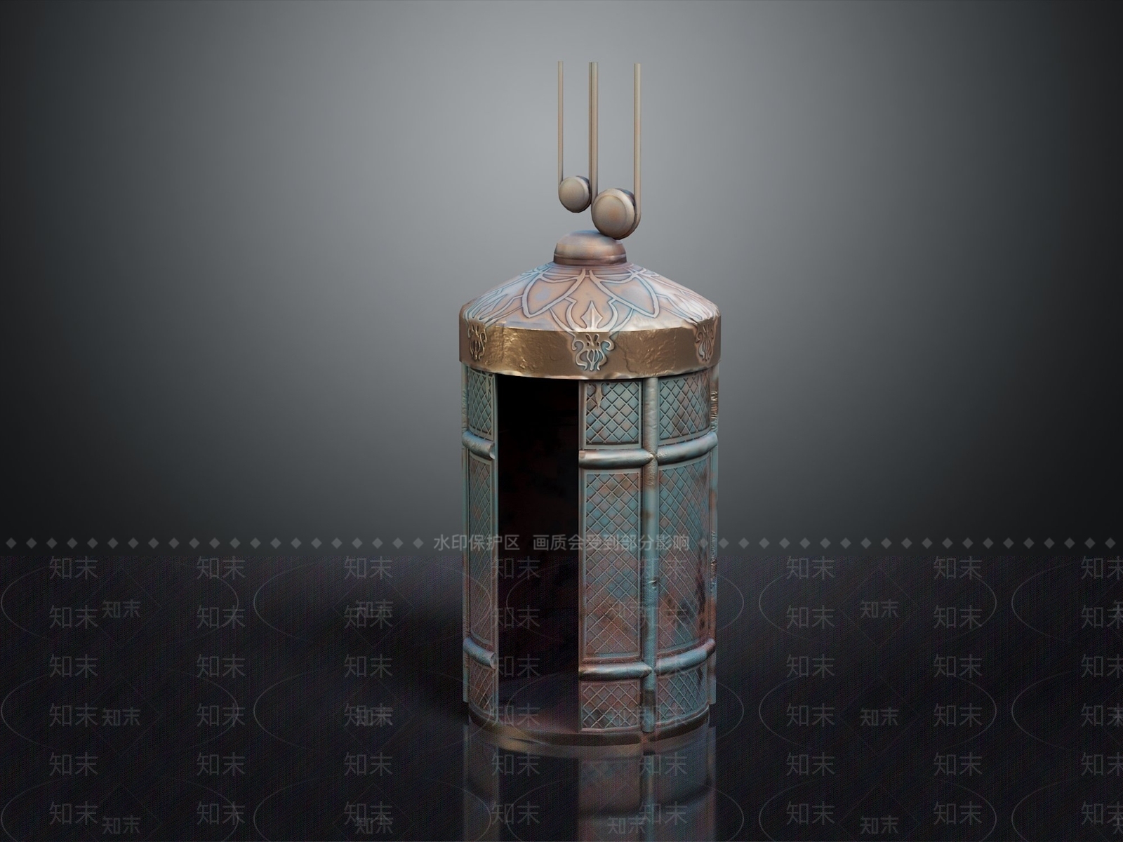 复古电梯3D模型下载【ID:1142672692】