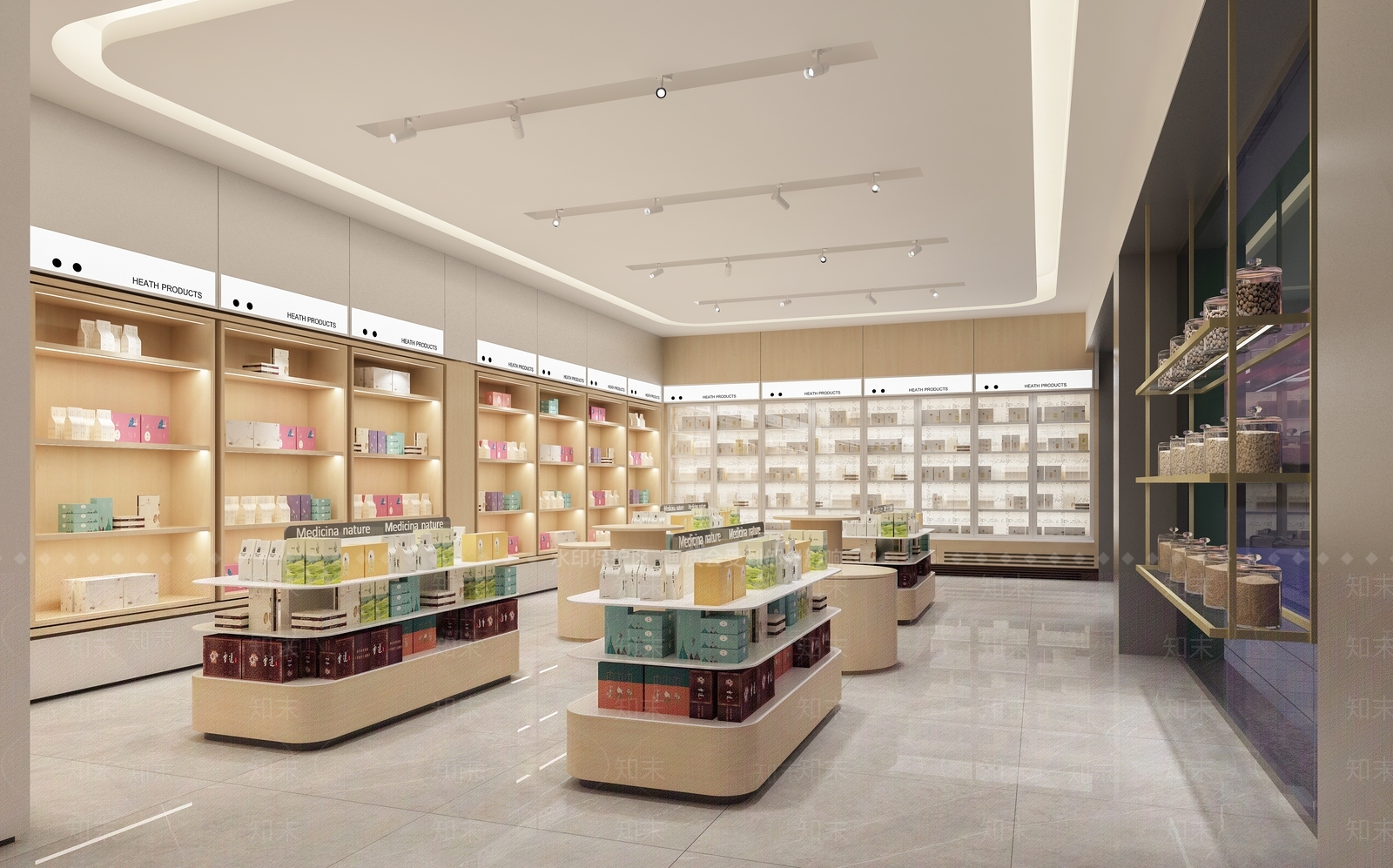 现代药店SU模型下载【ID:1142677292】