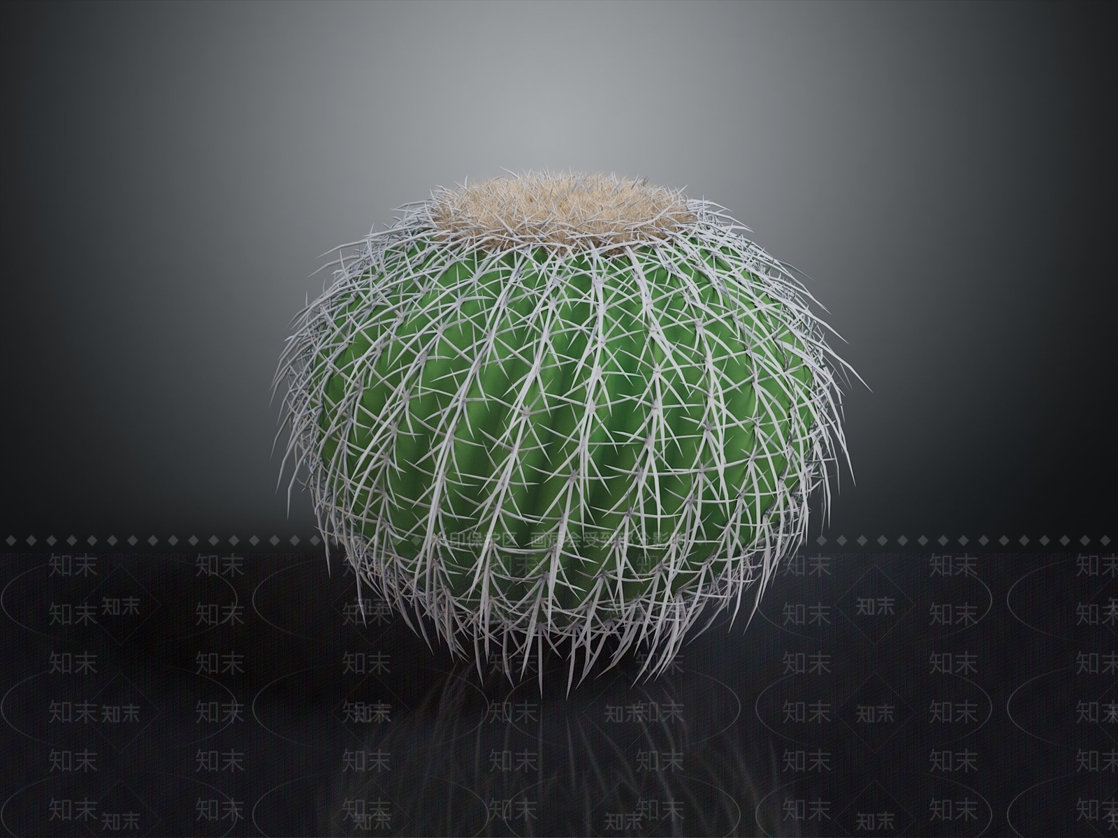 刺球3D模型下载【ID:1142673741】