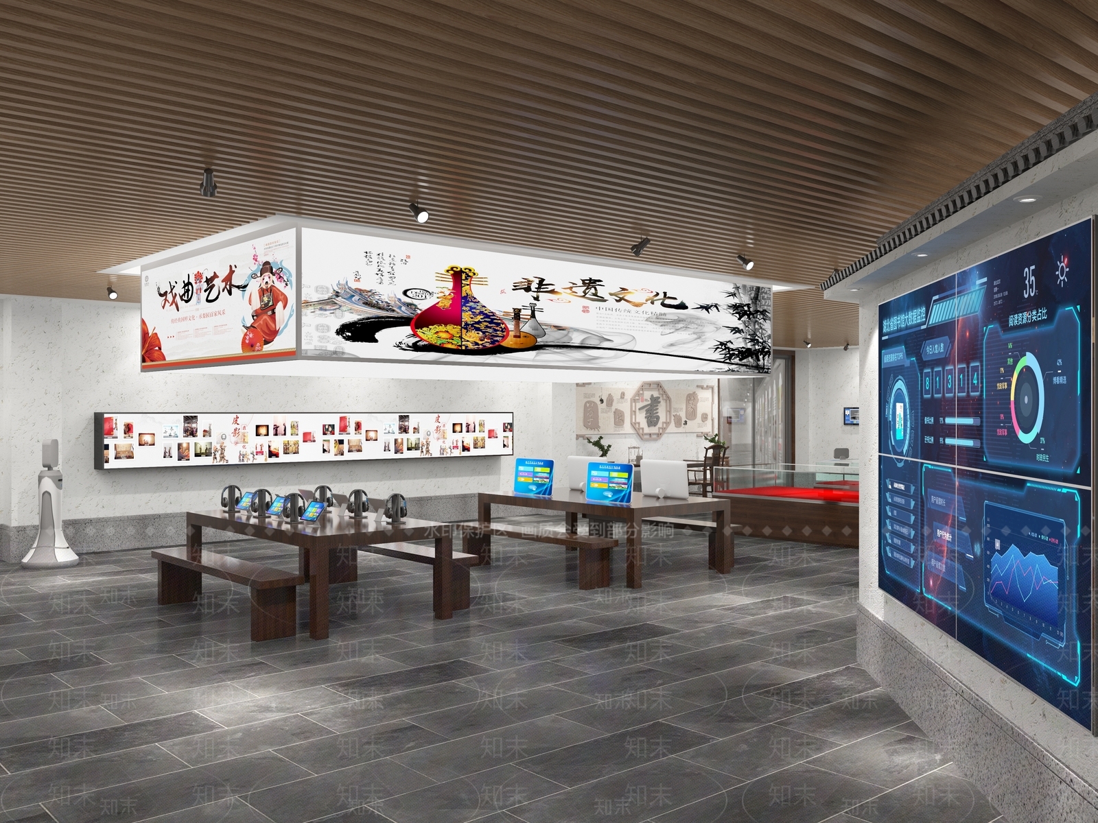 数字文化馆3D模型下载【ID:1142692221】