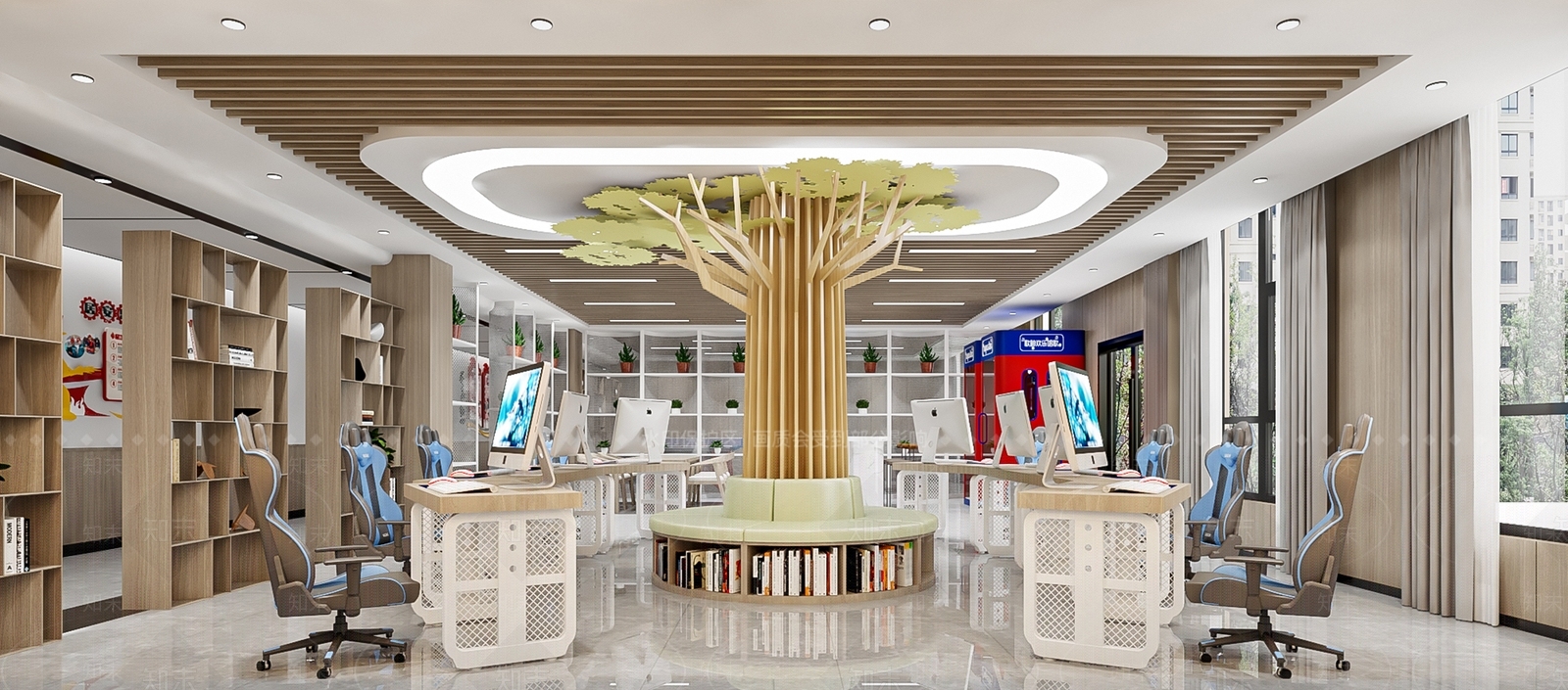 现代活动中心3D模型下载【ID:1142698392】